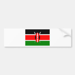 Flagga av Kenya Bildekal