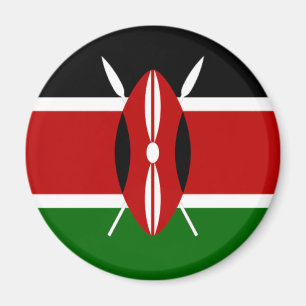 Flagga av Kenya Magnet
