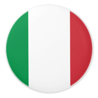 Flagga av keramisk knopp av Italien