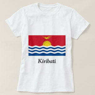 Flagga av Kiribati Tee Shirt