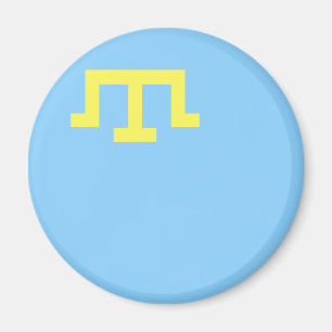 Flagga av Krim Tatars Magnet