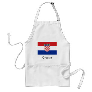 Flagga av Kroatien Förkläde
