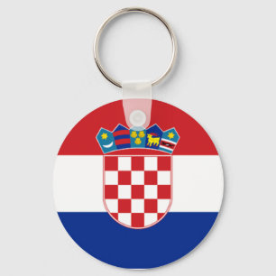 Flagga av Kroatien Nyckelring
