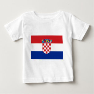 Flagga av Kroatien Tee Shirt