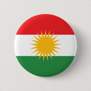 Flagga av kurdistanen (den Alay kurdistanen eller Knapp