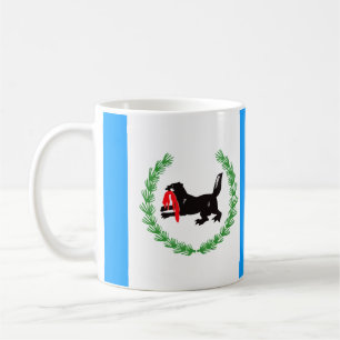 Flagga av länet Irkutsk Kaffemugg