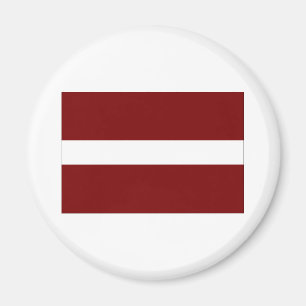 Flagga av Lettland Magnet
