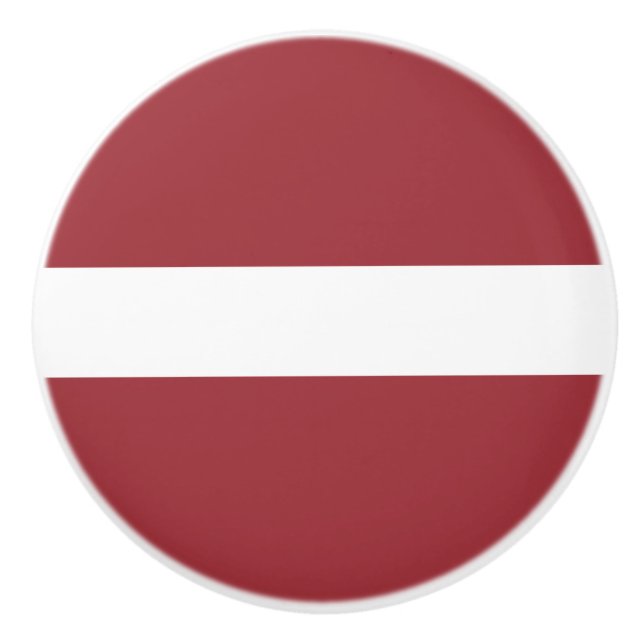 Flagga av Lettlands keramiska knopp (Framsidan)