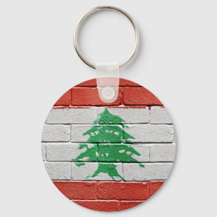 Flagga av Libanon Nyckelring