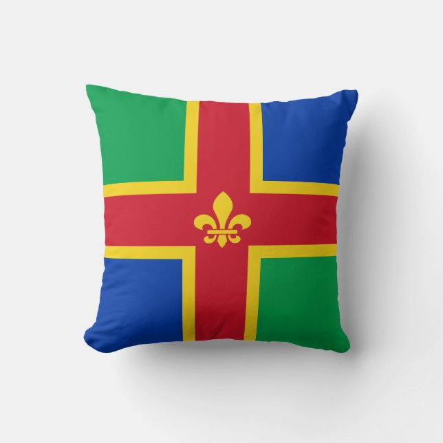 Flagga av Lincolnshire Kudde (Framsida)