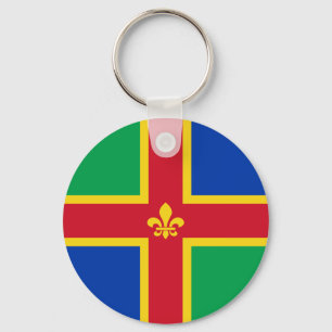 Flagga av Lincolnshire Nyckelring
