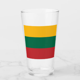 Flagga av Litauen Glaskopp