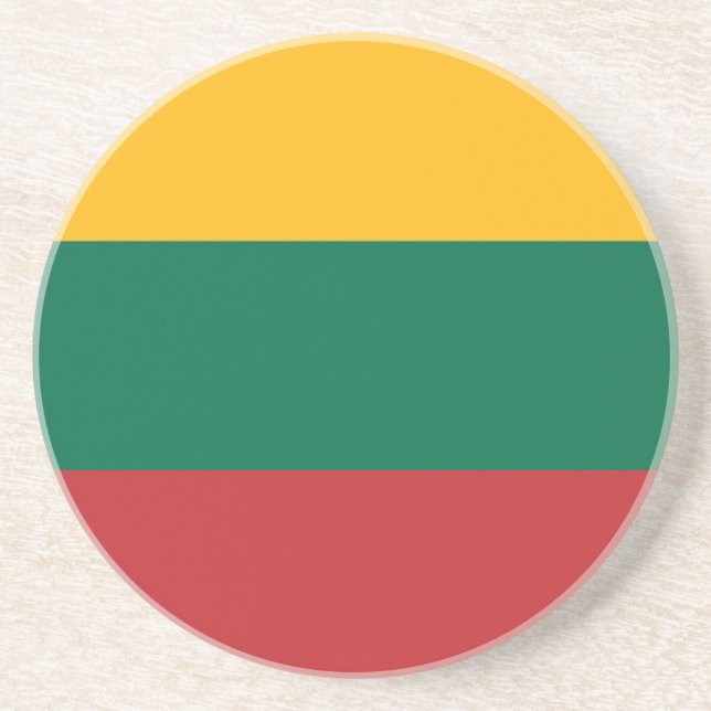 Flagga av Litauen Underlägg (Framsidan)