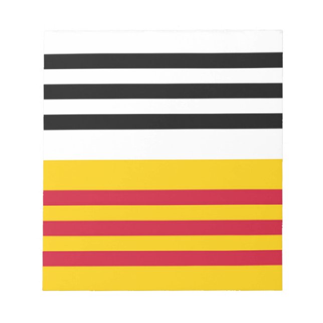 Flagga av Loon op Zand Anteckningsblock (Framsida)