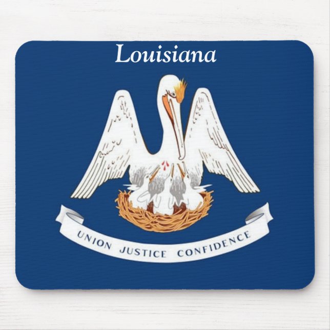 Flagga av Louisiana Musmatta (Framsidan)