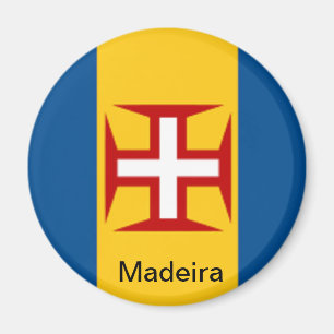Flagga av Madeira Magnet