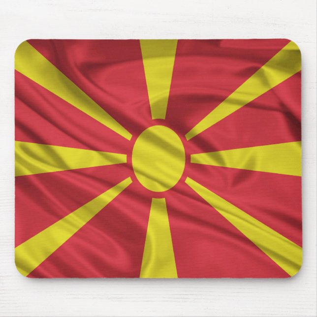 Flagga av Makedonien Musmatta (Framsidan)
