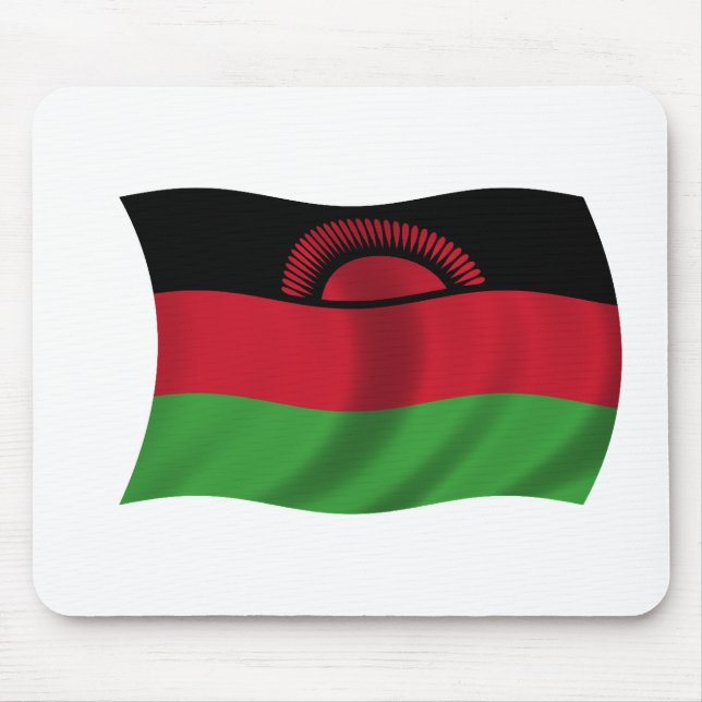 Flagga av Malawi Musmatta (Framsidan)