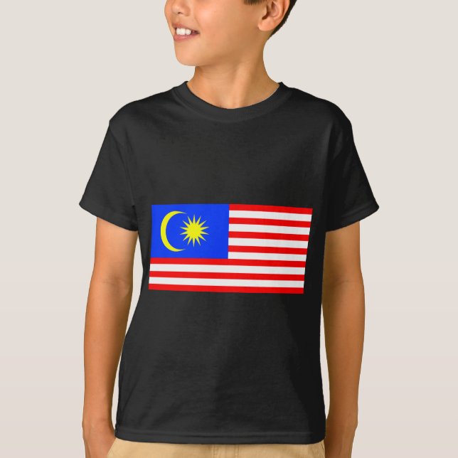 Flagga av Malaysia Tee (Framsida)