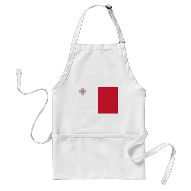 Flagga av Malta Förkläde (Framsidan)