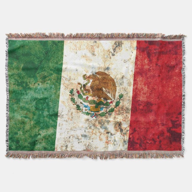 Flagga av Mexico Filt (Framsidan)