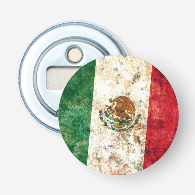 Flagga av Mexico Flasköppnare (Framsidan)