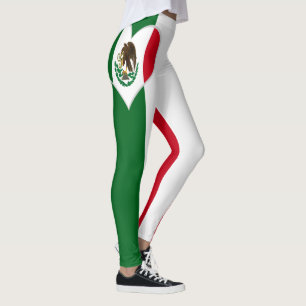 Flagga av Mexico Leggings