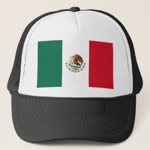 Flagga av Mexico Truckerkeps