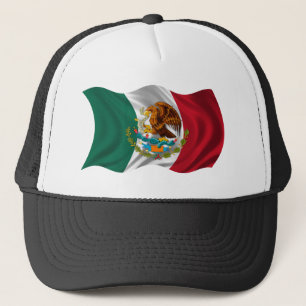 Flagga av Mexico, vapensköld Keps