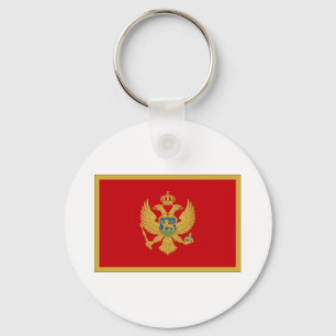 Flagga av Montenegro Nyckelring