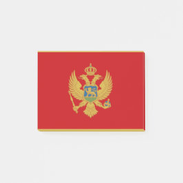Flagga av Montenegro Post-it® Notes Post-it Block