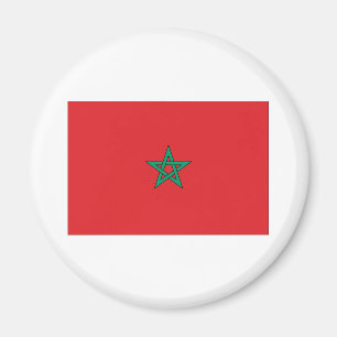 Flagga av Morroco Magnet