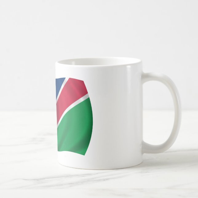 Flagga av Namibia Kaffemugg (Höger)