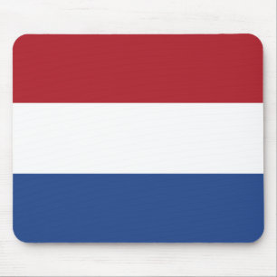 Flagga av nederländska Mousepad Musmatta