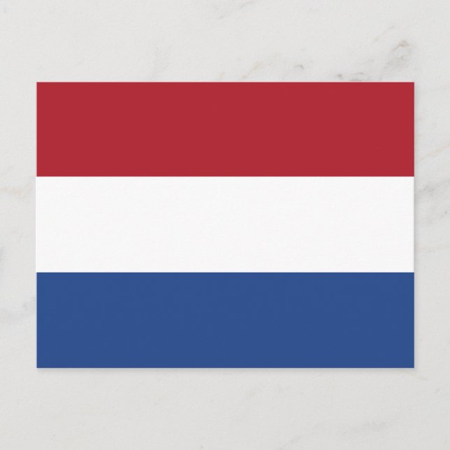 Flagga av nederländskt vykort (Framsida)