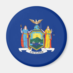 Flagga av New York Magnet