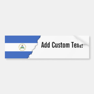 Flagga av Nicaragua Bildekal