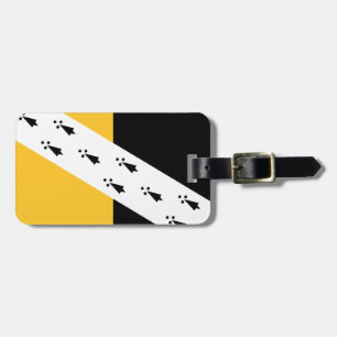 Flagga av Norfolk Luggage Tag Bagagebricka