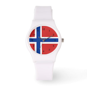 Flagga av Norge Armbandsur