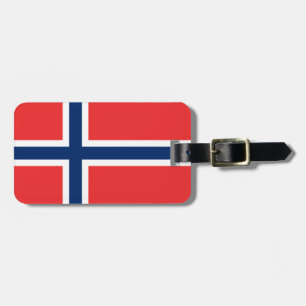 Flagga av Norge Bagagebricka
