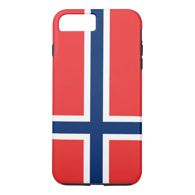 Flagga av Norge Case-Mate iPhone Skal (Baksida)