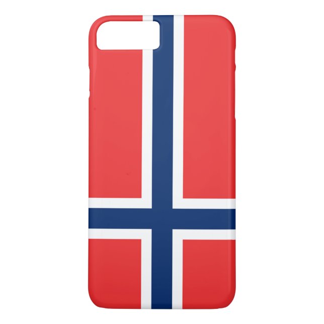 Flagga av Norge Case-Mate iPhone Skal (Baksida)