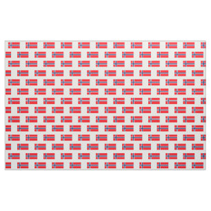 Flagga av Norge Fabric Tyg