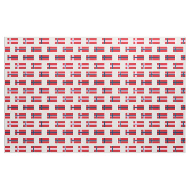 Flagga av Norge Fabric Tyg (Yard)