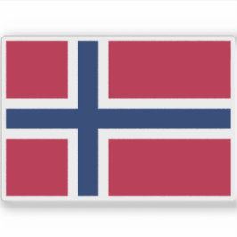 Flagga av Norge Klistermärken