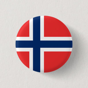 Flagga av Norge Knapp