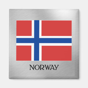 Flagga av Norge Magnet