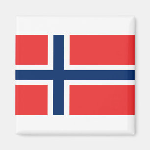 Flagga av Norge Magnet