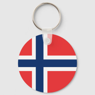 Flagga av Norge Nyckelring
