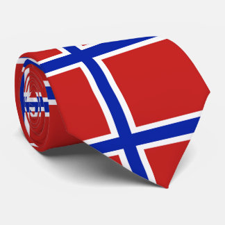 Flagga av Norge Skandinavien Slips